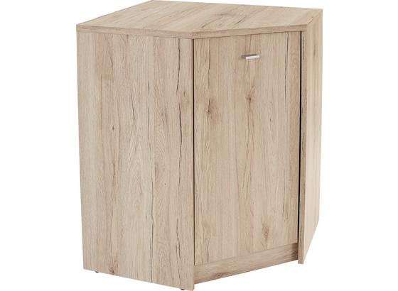 Eckommode B 61cm 4-You, Eiche Dekor - Eichefarben, MODERN, Holzwerkstoff (60,9cm) Eckommode B 61cm 4-You, Eiche Dekor - Eichefarben, MODERN, Holzwerkstoff (60,9cm)