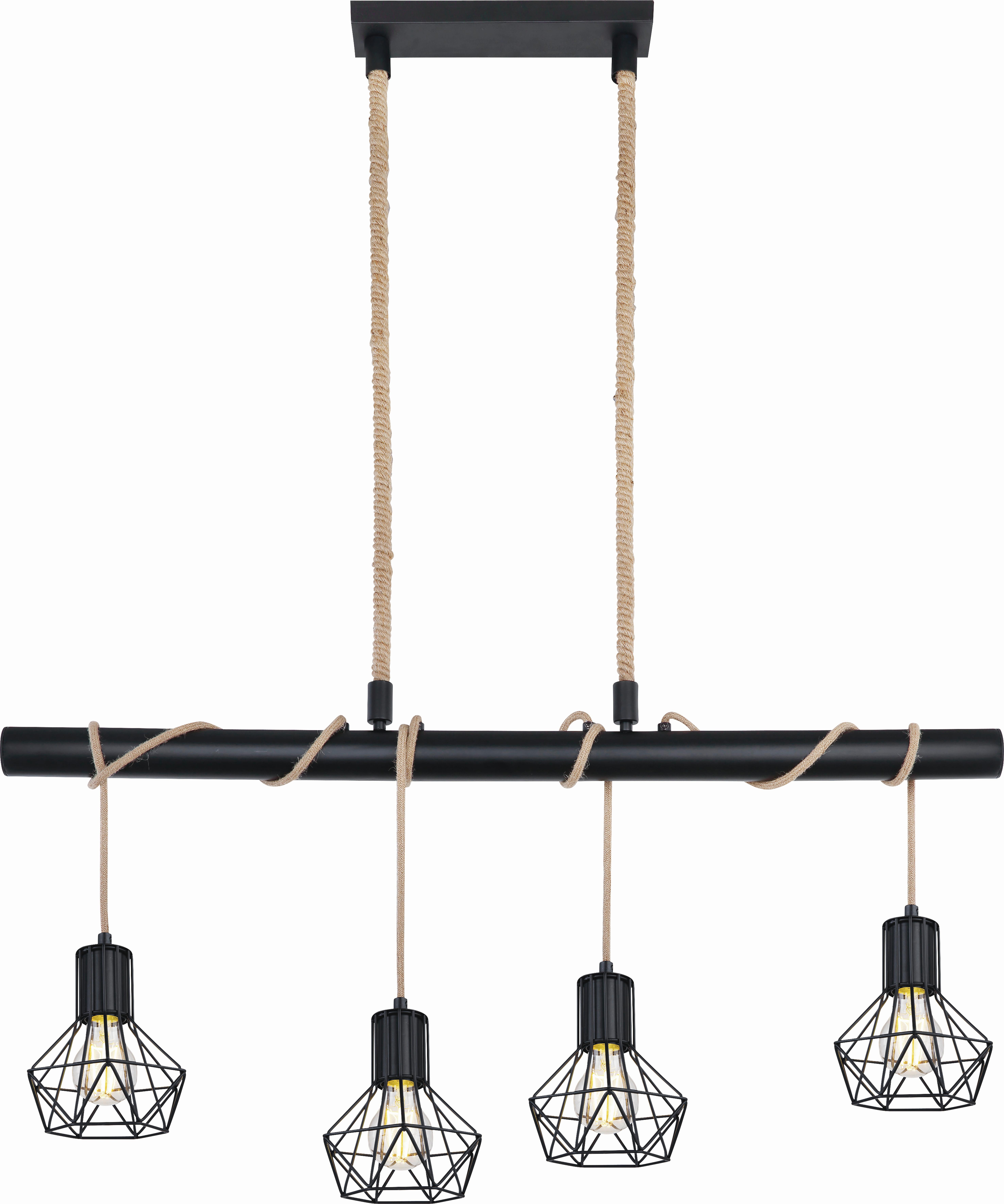 Hängeleuchte Vasca H: 120 Cm 4-Flammig