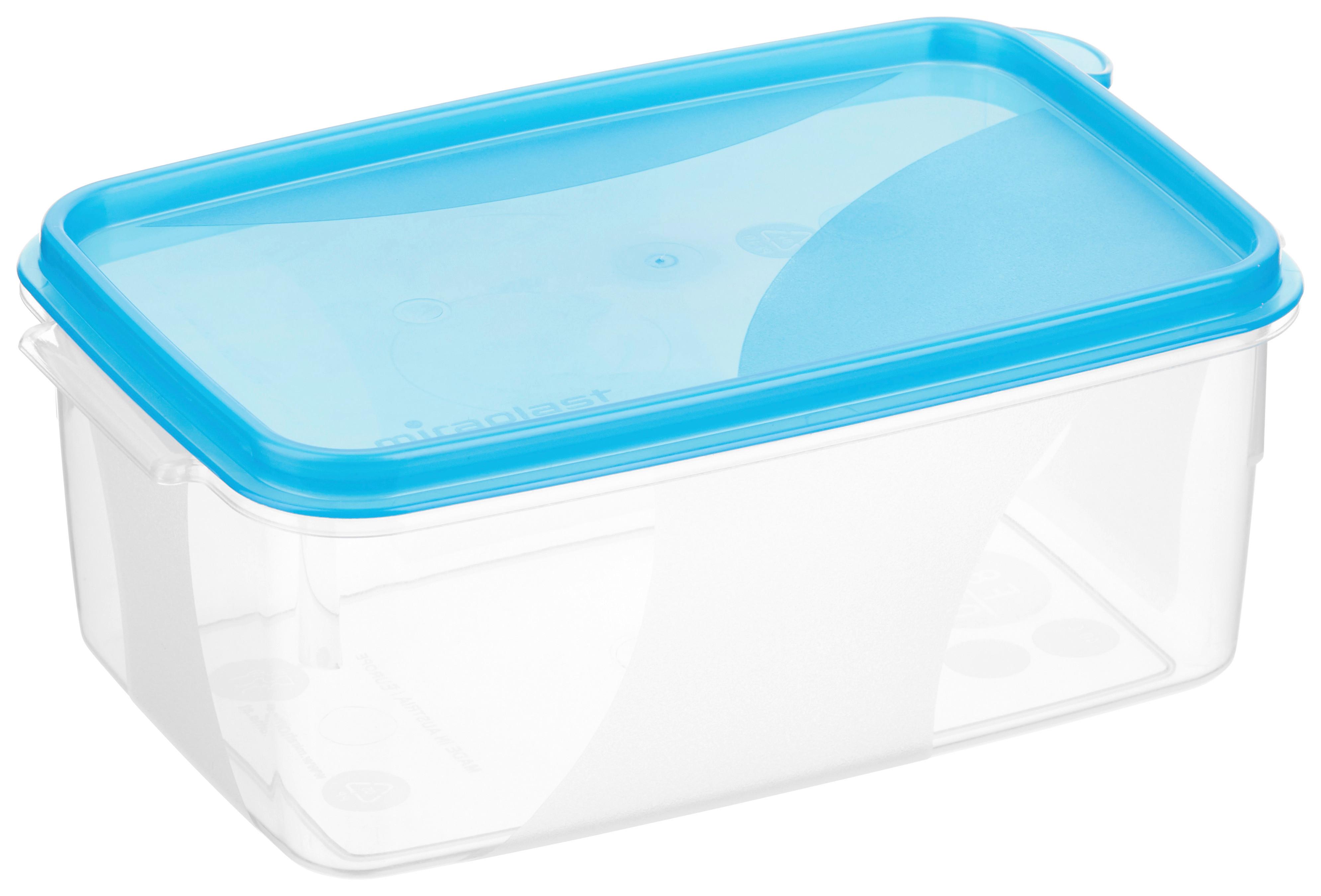 Frischhaltedose Willi Ca. 750 Ml, Spülmschinengeeignet - Blau/Transparent, KONVENTIONELL, Kunststoff (15/10/7cm)