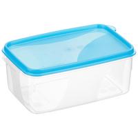 Frischhaltedose Willi ca. 750 ml, Spülmschinengeeignet - Blau/Transparent, KONVENTIONELL, Kunststoff (15/10/7cm)