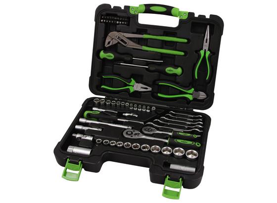 Werkzeugkoffer Profi - Silberfarben/Schwarz, Kunststoff/Metall (29/8/37cm) - Homezone Werkzeugkoffer Profi - Silberfarben/Schwarz, Kunststoff/Metall (29/8/37cm) - Homezone