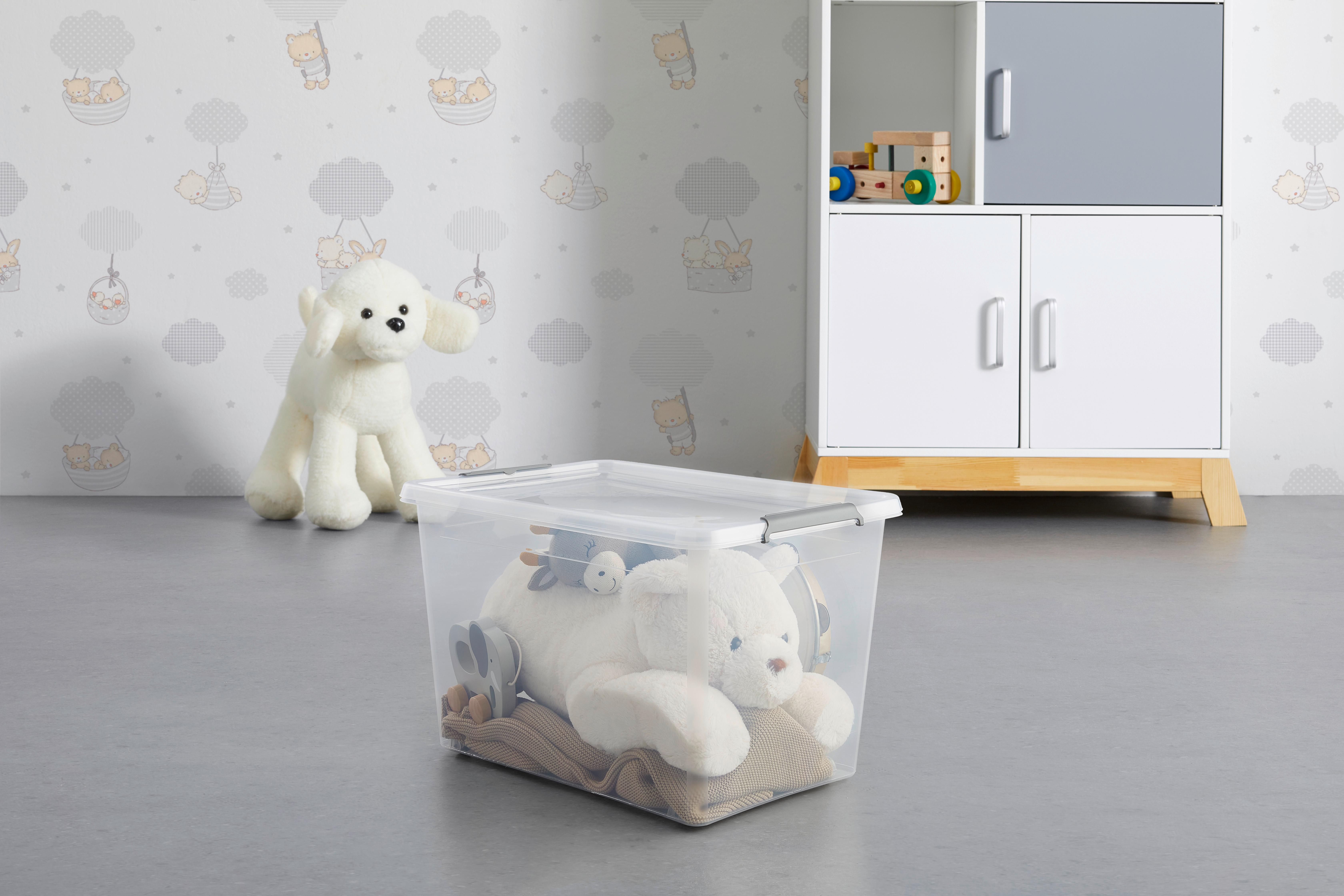 box s vekom JIRI - CA. 60L -BASED- - priehľadné, Konventionell, plast (58/39/34cm) - Based