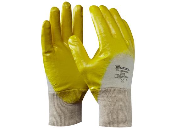 Arbeitshandschuhe Gr. 10 - Gelb, KONVENTIONELL, Textil (20cm) - Gebol Arbeitshandschuhe Gr. 10 - Gelb, KONVENTIONELL, Textil (20cm) - Gebol