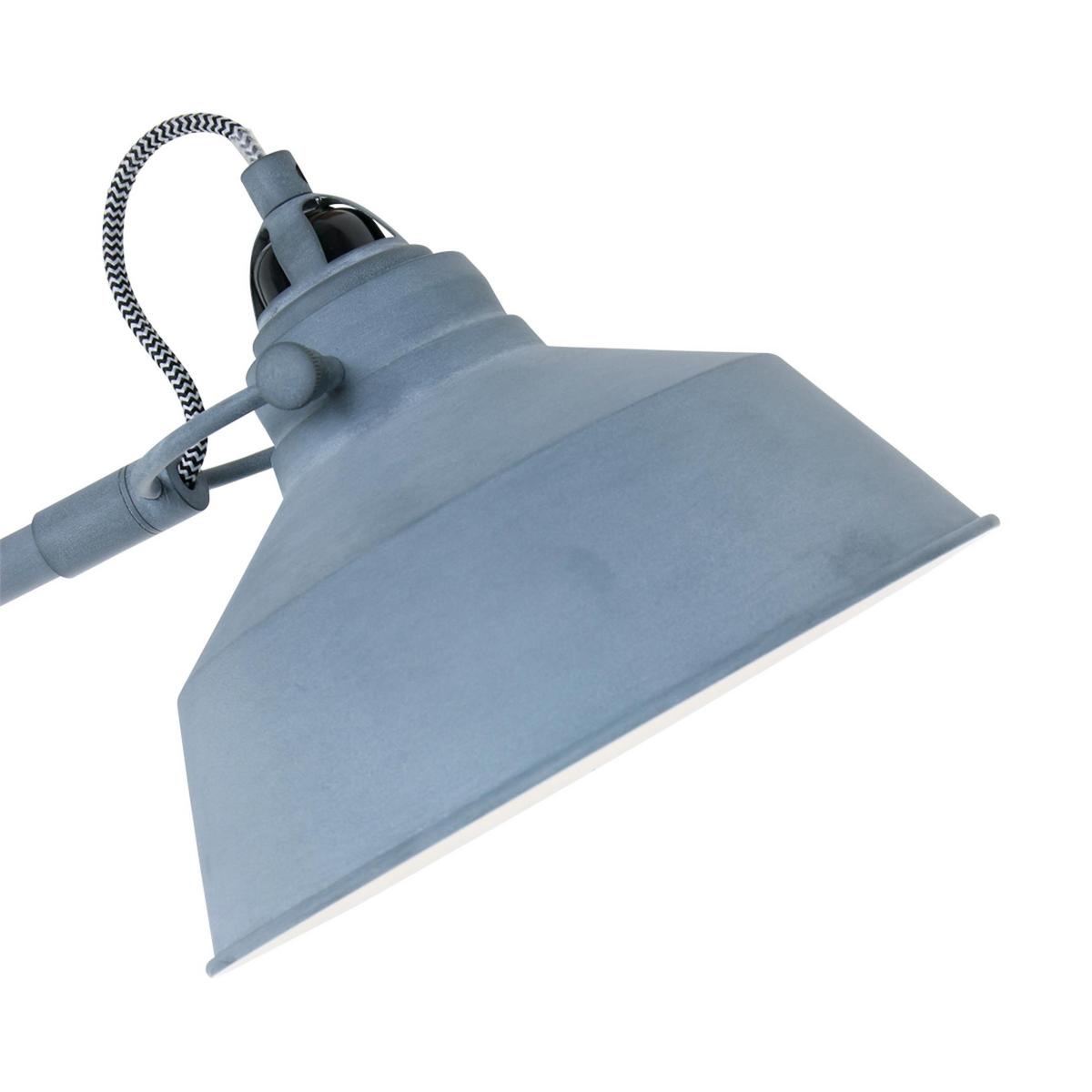 Bogenleuchte Nové - Grau, Trend, Metall (28/130/65cm)