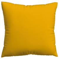 Kissenbezug Knitted 40x40 cm Jersey Currygelb - Currygelb, Basics, Textil (40/40cm) - Schlafgut
