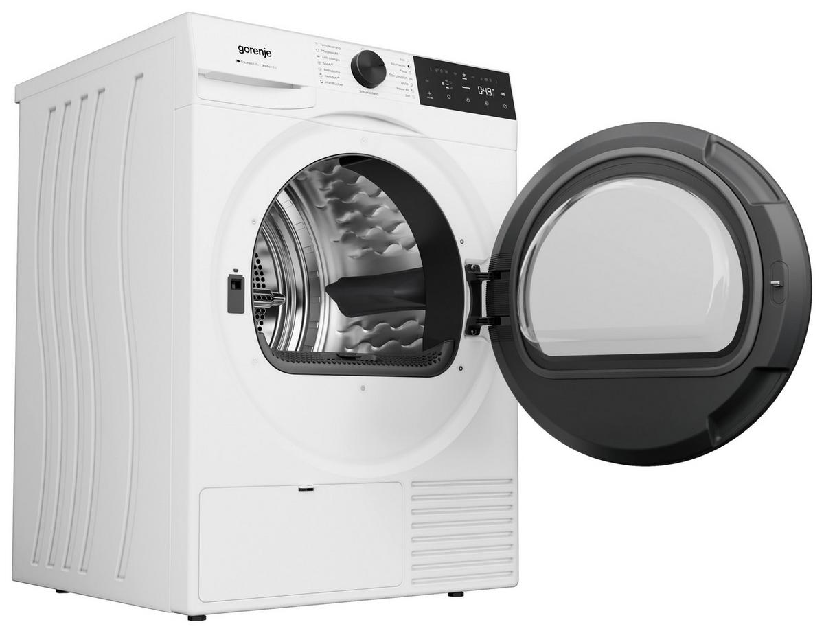 Wärmepumpentrockner Weiß B: 60cm - Weiß, Trend, Glas/Kunststoff (60/85/62,5cm) - Hisense