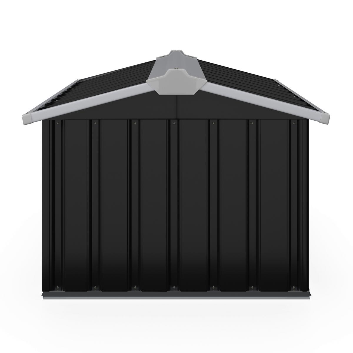 Kleingarage Robus - Anthrazit, MODERN, Metall (86/100/63,5cm) - Homezone