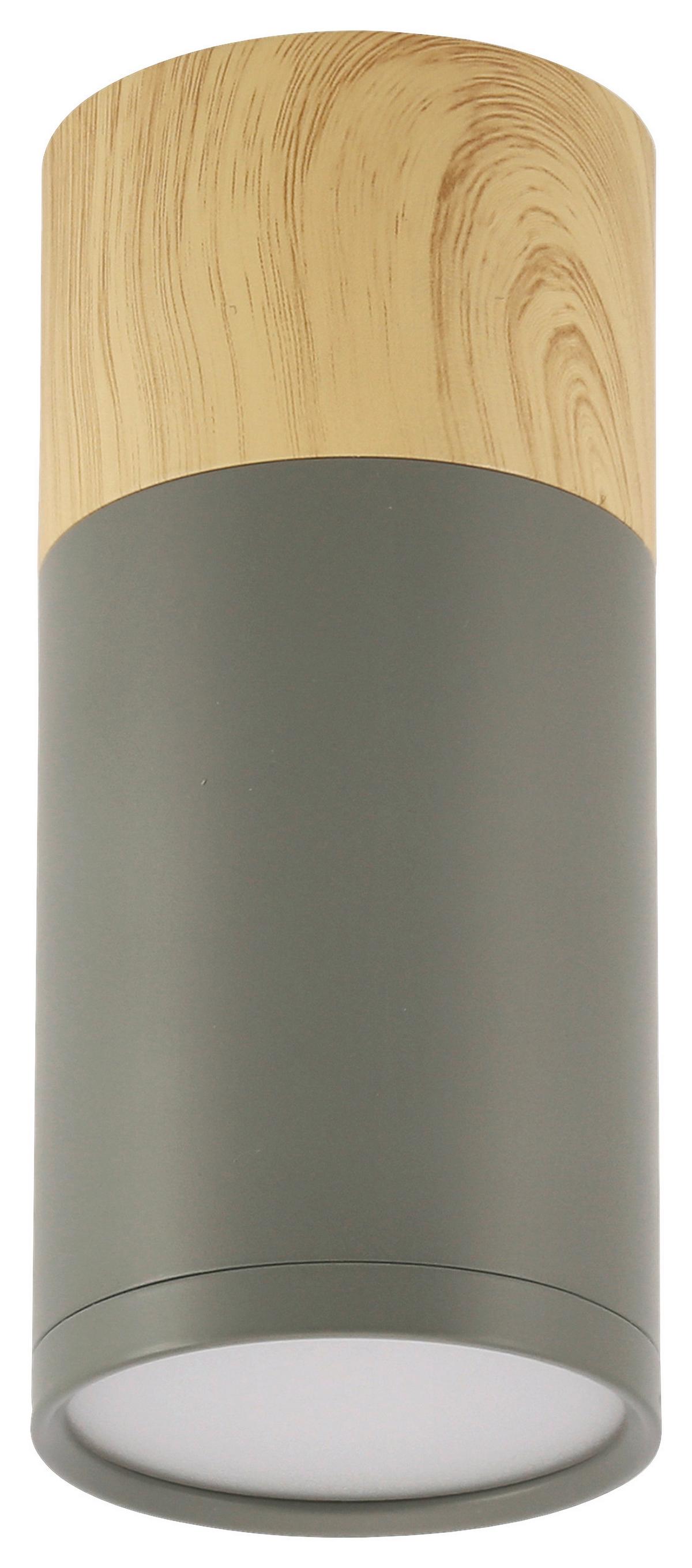 LED-Deckenleuchte 2284279 Tube - Grau, Natur, Metall (7,5/7,5/15cm)