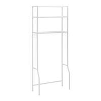 Regál SANDRO biely - biela, Modern, kov (68/160/28cm) - P & B