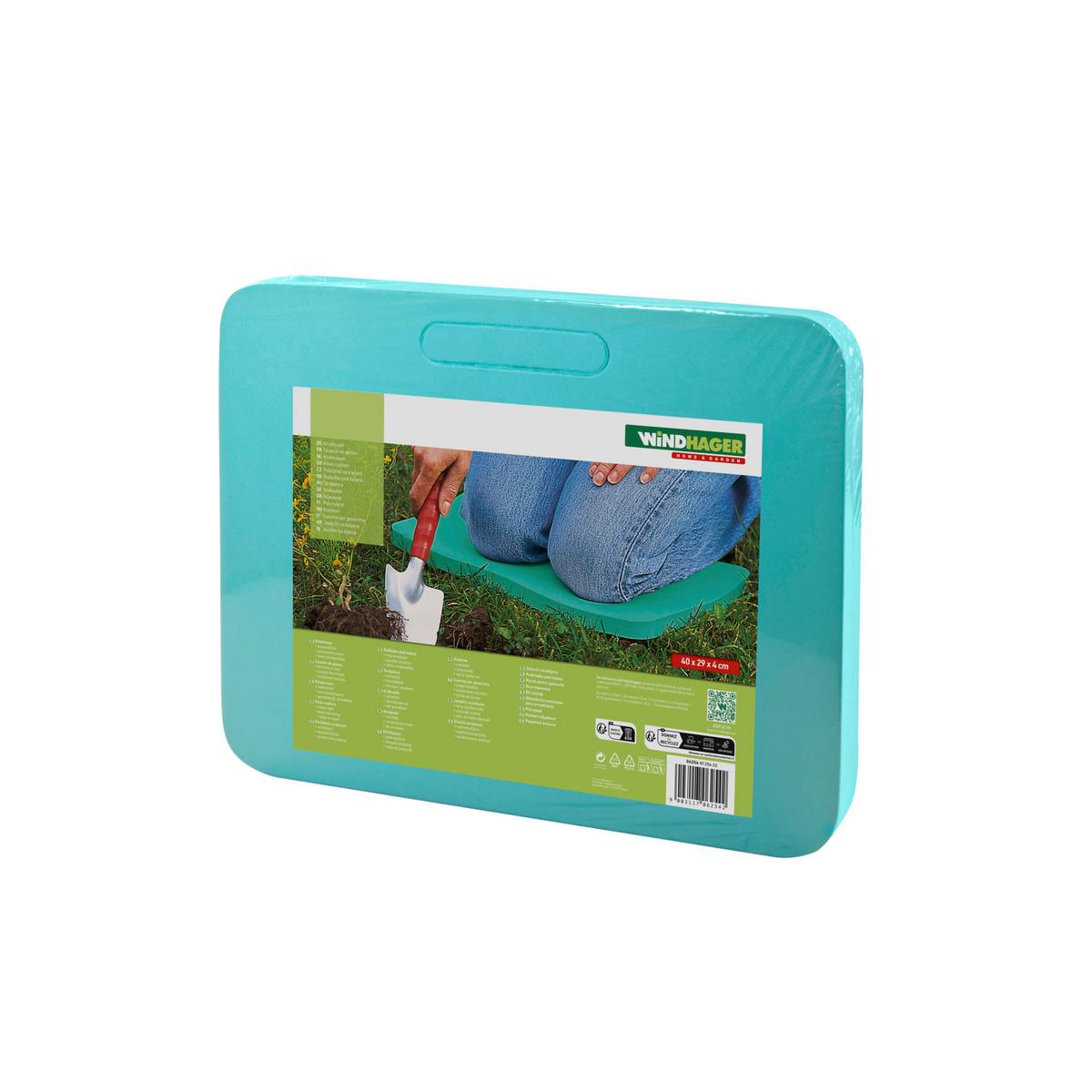 Kniekissen 40x4x29 Cm Türkis - Türkis, Basics, Kunststoff (40/4/29cm) - Windhager