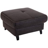 TABURET VARESE - černá/antracitová, Moderní, kov/textil (78/49/69cm) - James Wood