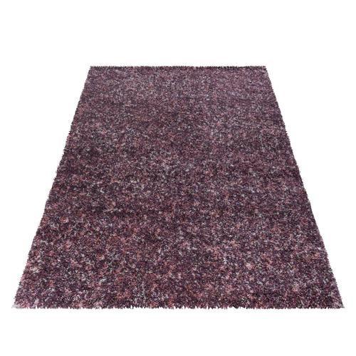 Hochflor Teppich Pink Enjoy 120x170 cm - Pink, KONVENTIONELL, Textil (120/170cm)
