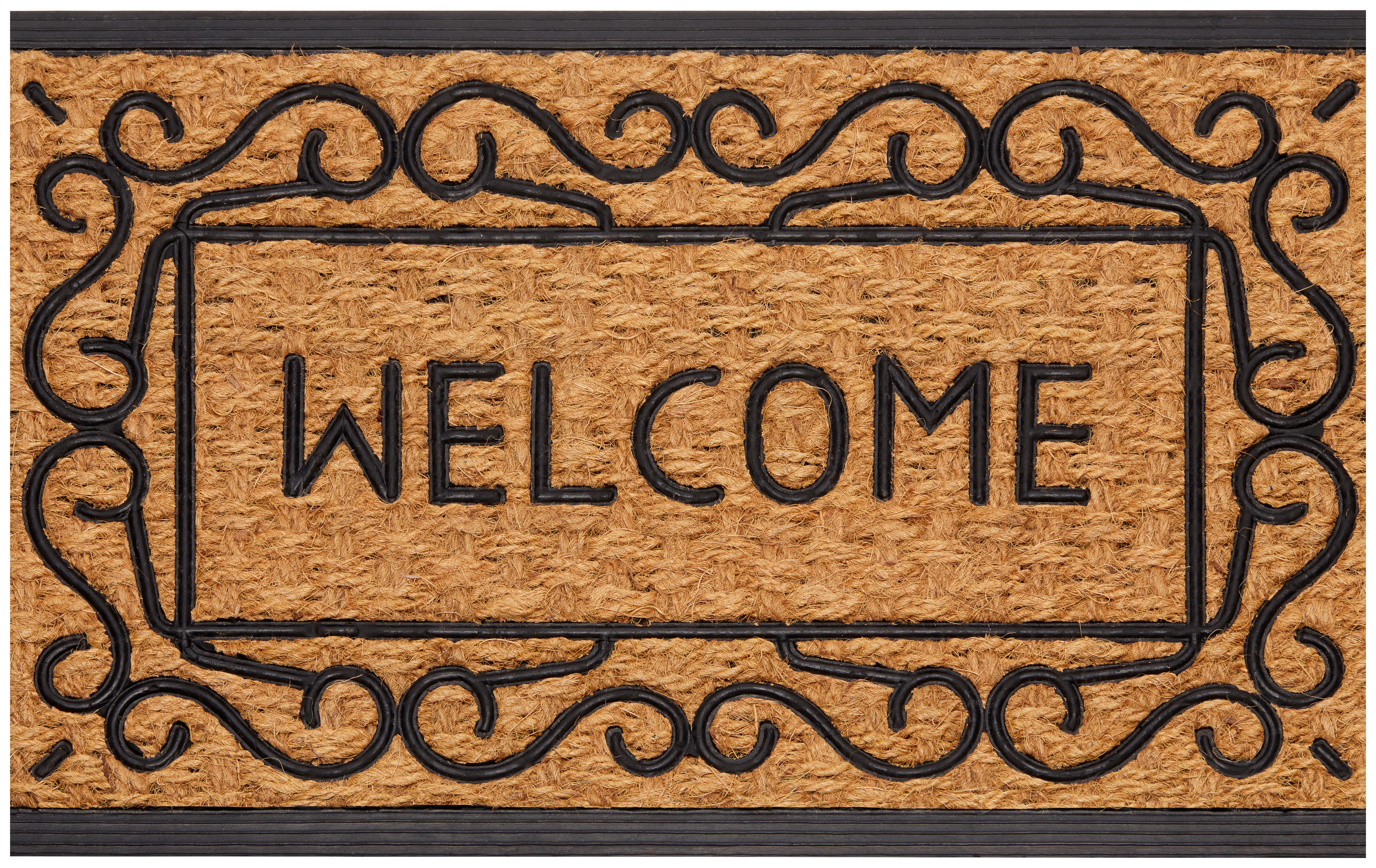 Lábtörlő Andro - barna, Konventionell, textil (45/75cm) - Ondega