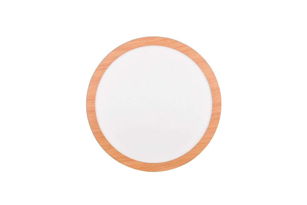 LED-Deckenleuchte R62922435 Camillus Ø 40 cm - Naturfarben/Weiß, KONVENTIONELL, Kunststoff (40/3cm)