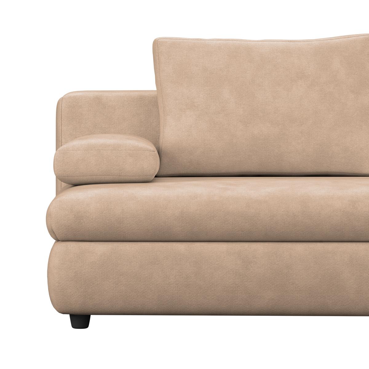 Schlafsofa Oslo Braun, Lf: 200x140 cm - Braun, Trend, Holz/Kunststoff (205/72/100cm)