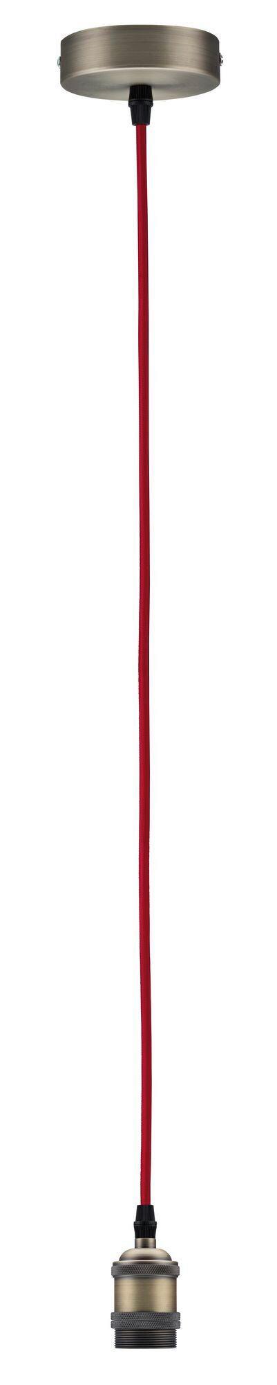 Hängeleuchte H: 200 cm 1-Flammig dimmbar - Basics (10,0/10,0/200cm) - Paulmann