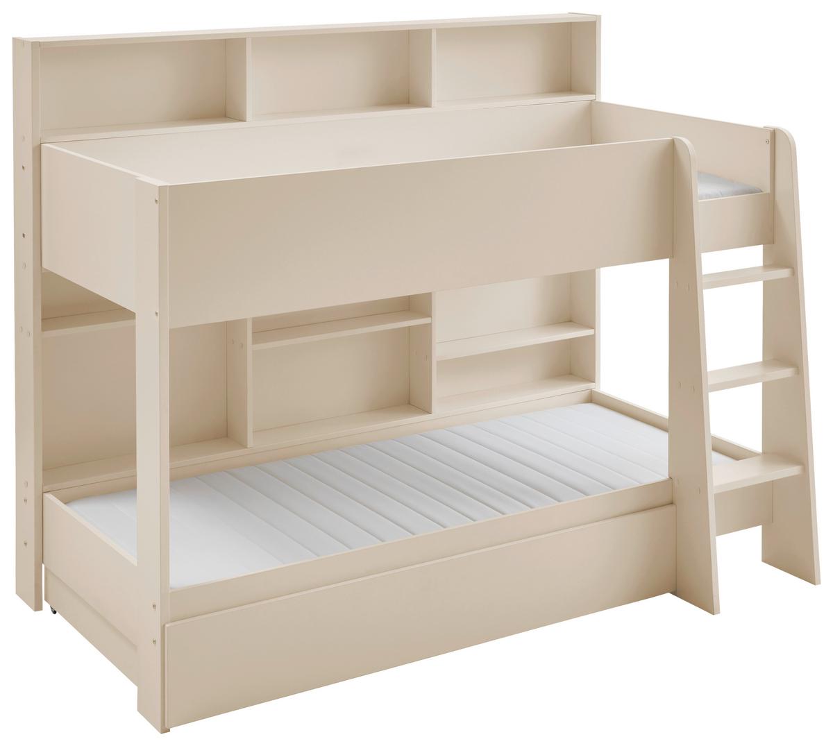 Etagenbett Sely Kashmir Dekor, Lf: 90x200 cm - Kaschmir, KONVENTIONELL, Holzwerkstoff (90/200cm)