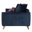 Sofa B: 204 cm - Dunkelblau/Kupferfarben, MODERN, Textil (204/92/106cm) - Luca Bessoni Sofa B: 204 cm - Dunkelblau/Kupferfarben, MODERN, Textil (204/92/106cm) - Luca Bessoni