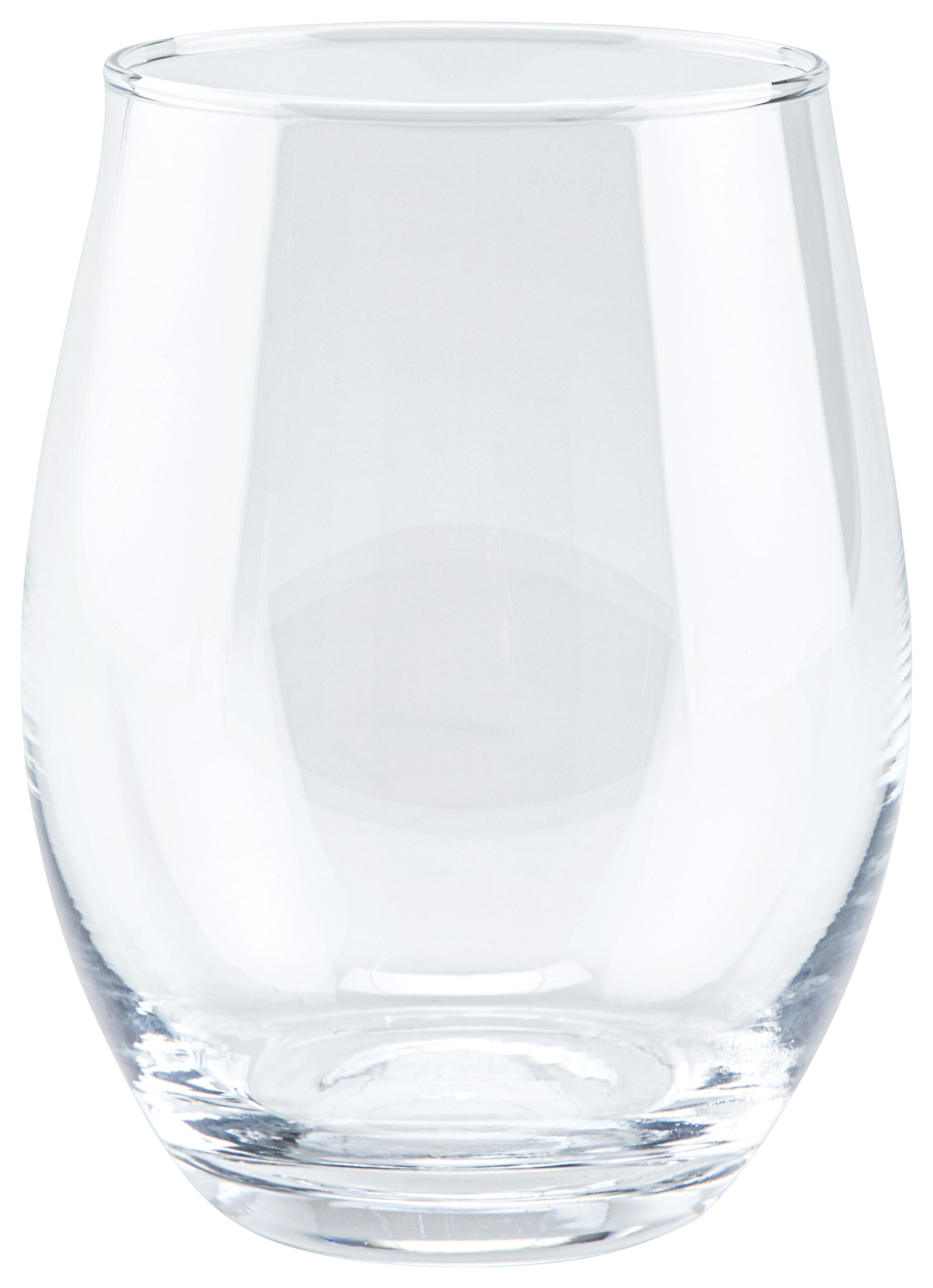 Trinkglas Isolde ca. 590 ml - Klar, MODERN, Glas (7,6/12,5cm) - Luca Bessoni