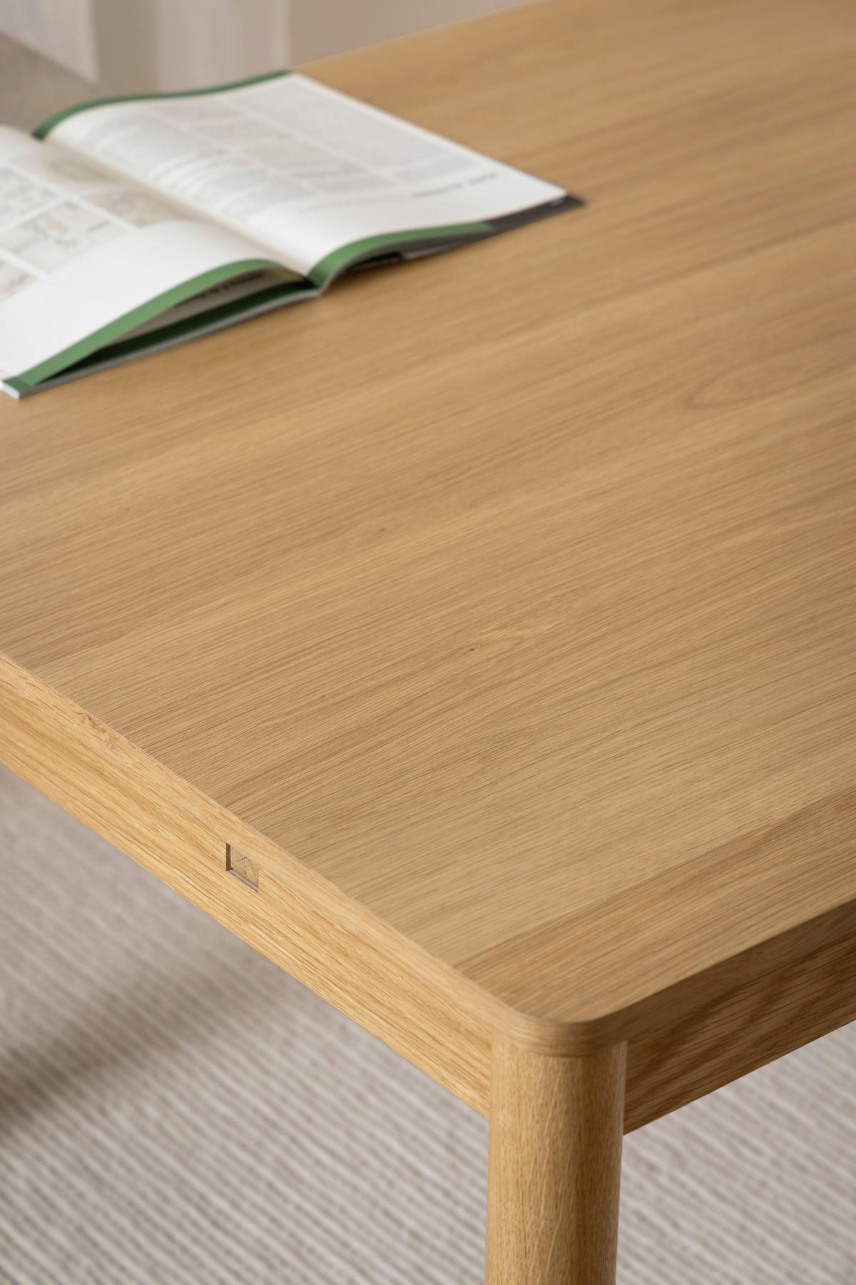Esstisch Atlantic 0000104596 - Eichefarben, Design, Holzwerkstoff (200/75/100cm) - MID.YOU