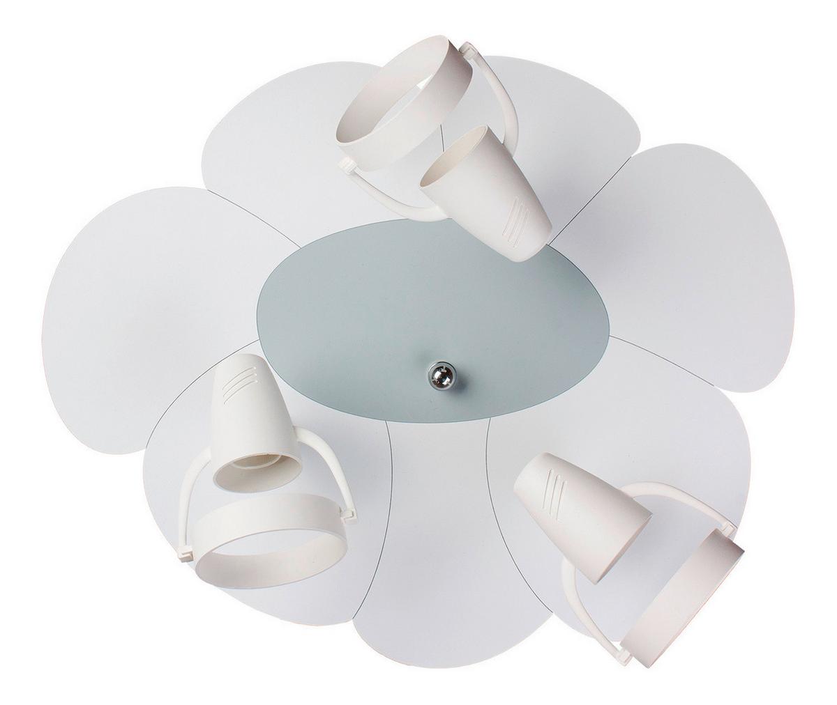 Kinderdeckenleuchte 5244412 Blume - Grau, Basics, Holzwerkstoff/Kunststoff (39/33/16cm)
