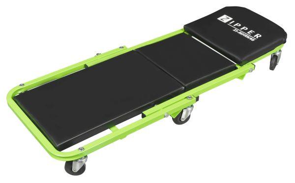 Montagehocker-Rollbrett-Kombi ZI-MHRK40 2in1 Grün/Schwarz - Schwarz/Grün, MODERN, Kunststoff/Metall - Zipper