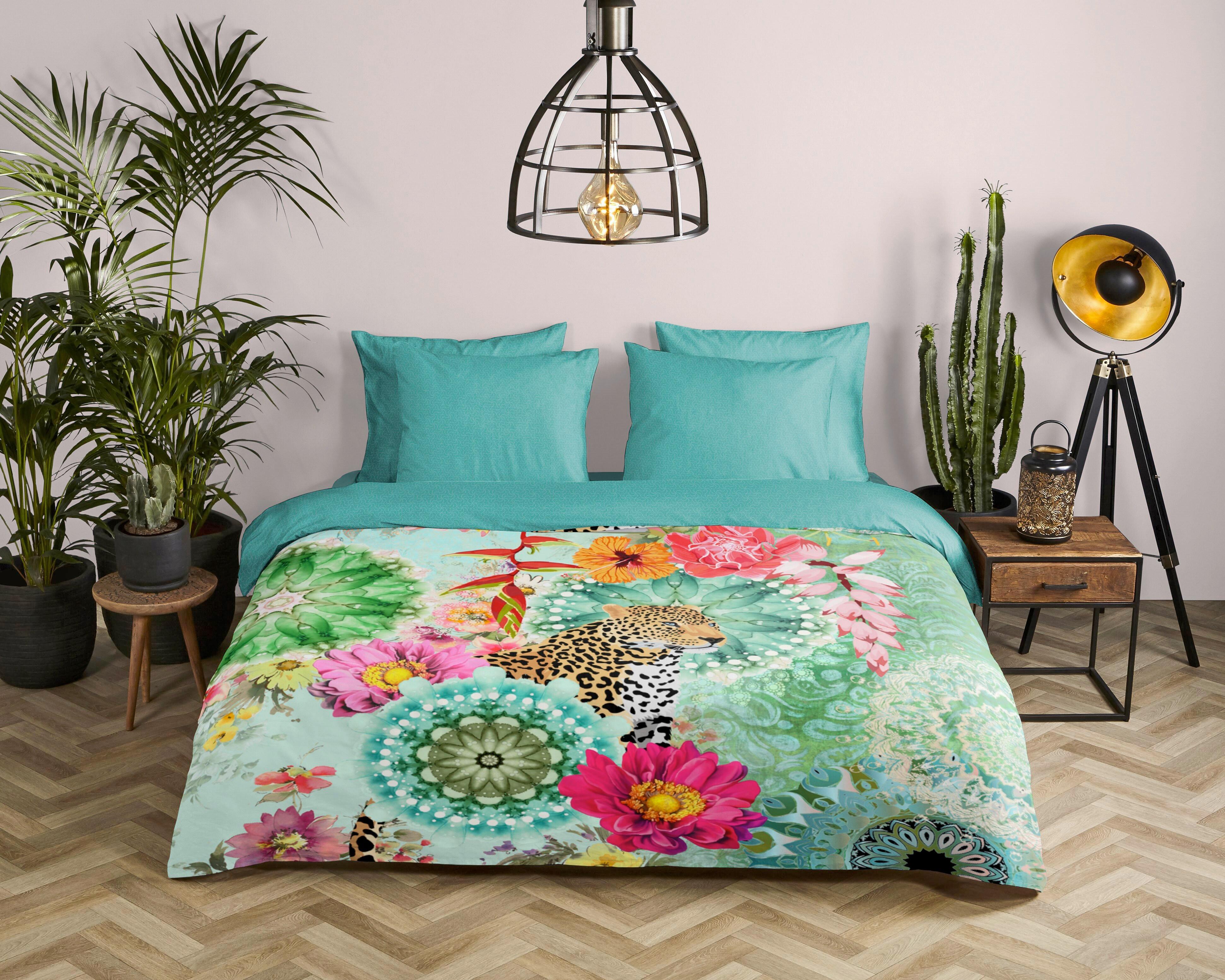 WENDEBETTWÄSCHE XIMENA MULTICOLOR - Multicolor, Basics, Textil (140/200cm)