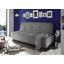 Schlafsofa Delia B: ca. 206 cm - Schwarz/Grau, MODERN, Holzwerkstoff/Textil (206/95/95cm) - Carryhome Schlafsofa Delia B: ca. 206 cm - Schwarz/Grau, MODERN, Holzwerkstoff/Textil (206/95/95cm) - Carryhome