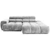 Ecksofa Chani Creme, Schenkel: 239x150 cm - Creme, MODERN, Textil (239/150cm) - MID.YOU