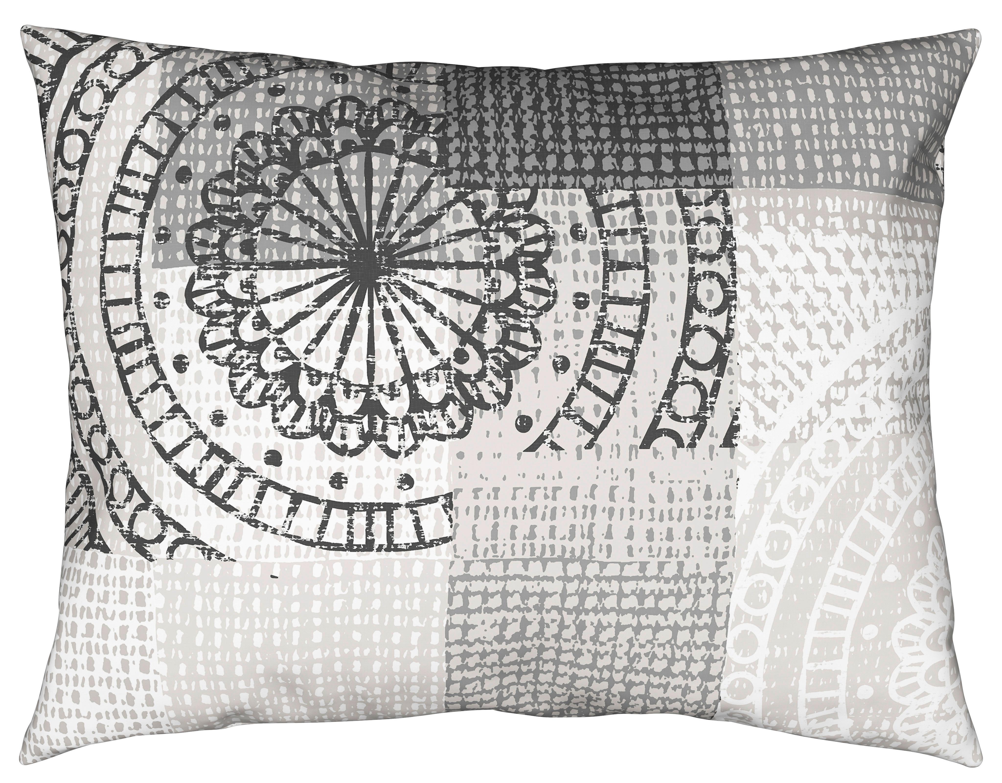 Bettwäsche Elma - Grau, MODERN, Textil - Luca Bessoni