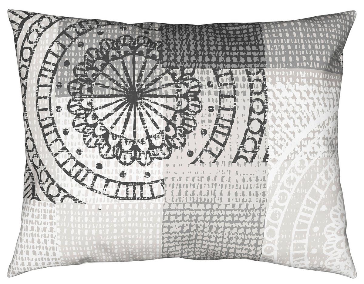 Bettwäsche Elma - Grau, MODERN, Textil - Luca Bessoni