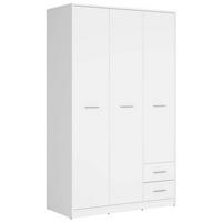 Drehtürenschrank Nepo Plus - Weiß, MODERN, Holzwerkstoff (118,5/197/54,5cm) - MID.YOU