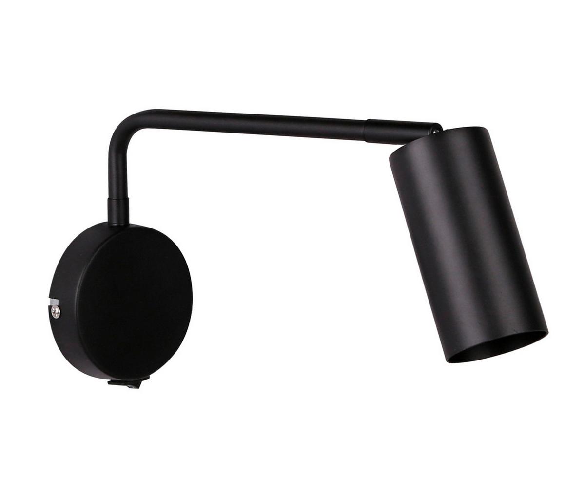 Wandleuchte 21-76830 - Schwarz, Design, Metall (9/31/15cm)