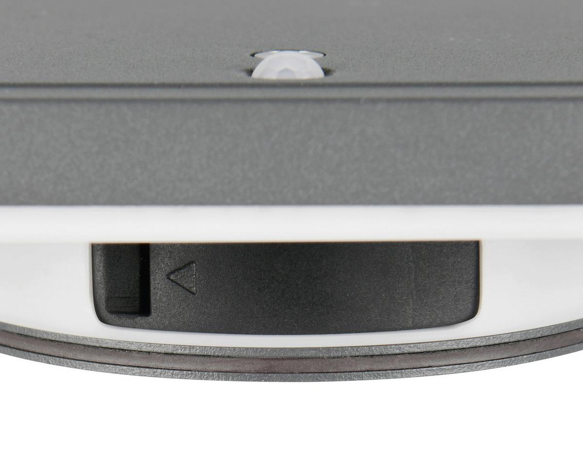 Außenwandleuchte Fortaleza Anthrazit B: 14 Cm - Anthrazit, Design, Metall (14/14/3,5cm)