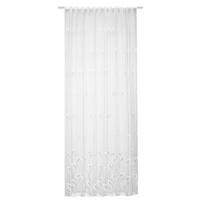 Fertigstore Susana 120/250 cm - Weiß, KONVENTIONELL, Textil (250/120cm)