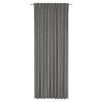 Verdunkelungsvorhang Melinda - Anthrazit, ROMANTIK / LANDHAUS, Textil (135/245cm) - James Wood