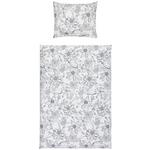 Bettwäsche Tiffany - Weiß/Dunkelblau, MODERN, Textil - Luca Bessoni