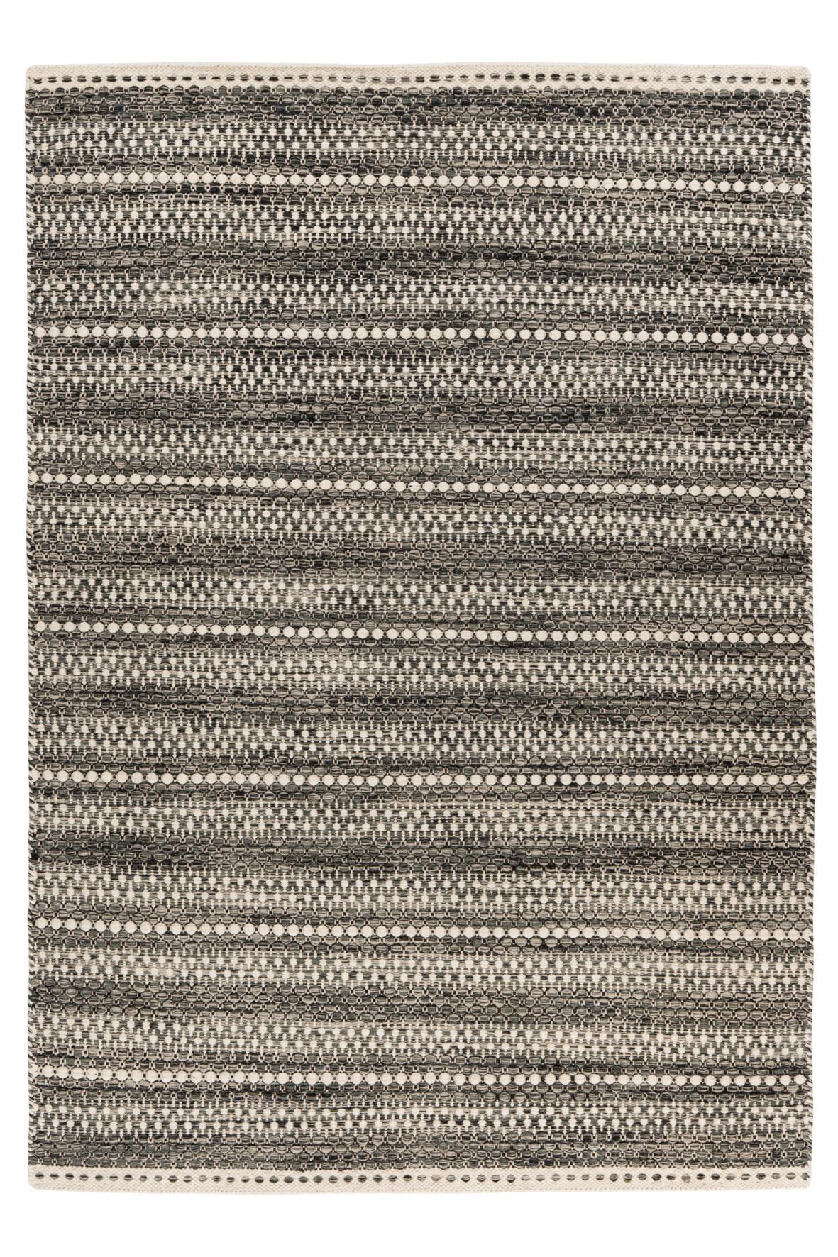 Flachwebteppich My Jaipur - Dunkelbraun/Beige, KONVENTIONELL, Textil (200/290cm) - Obsession