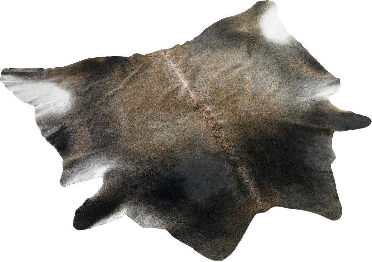 HOVĚZÍ KOŽEŠINA Heino, 200/300cm - černá/hnědá, kožešina (200/300cm) - Modern Living