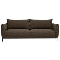 Bueno Schwarz Dunkelbraun B: 223 Cm - Dunkelbraun/Schwarz, Design, Textil (223/96/95cm) - Livetastic