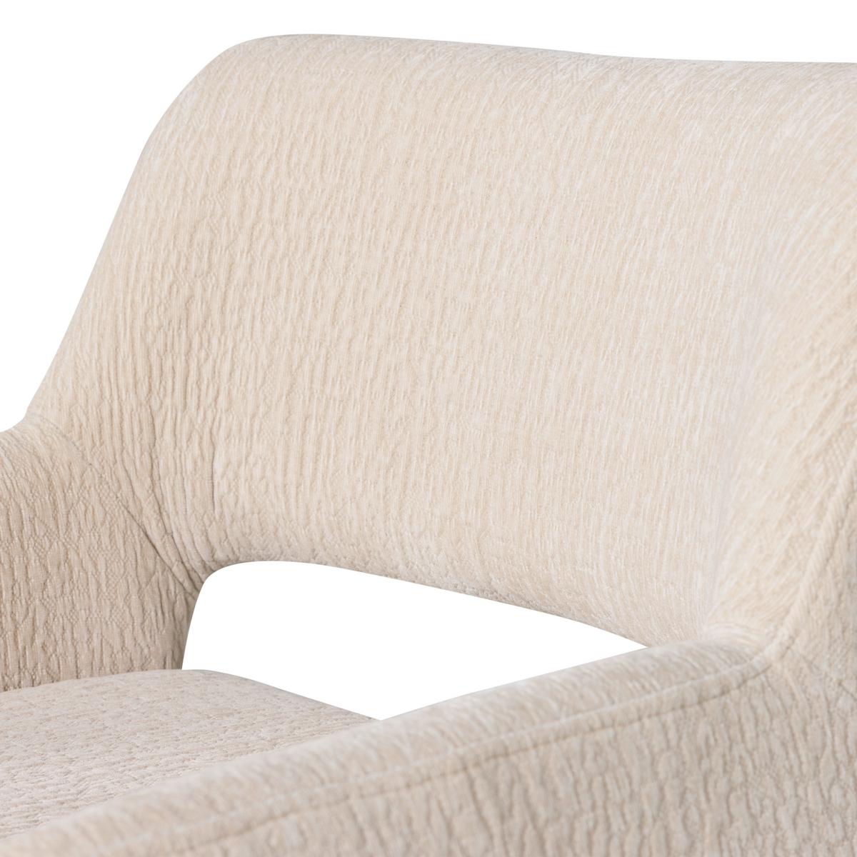 ARMLEHNSTUHL Bigfoot Sandfarben B: 57cm - Sandfarben, MODERN, Textil (57/78/56cm) - Livetastic