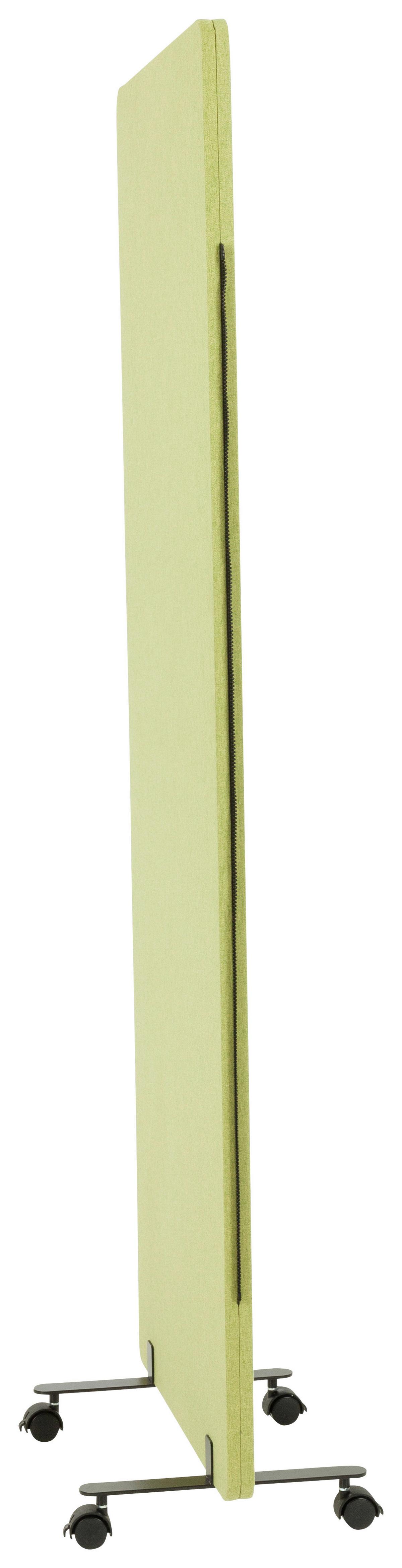 Trennwand Flexmiut - Hellgrün, Basics, Kunststoff/Textil (60/177/3cm) - MID.YOU