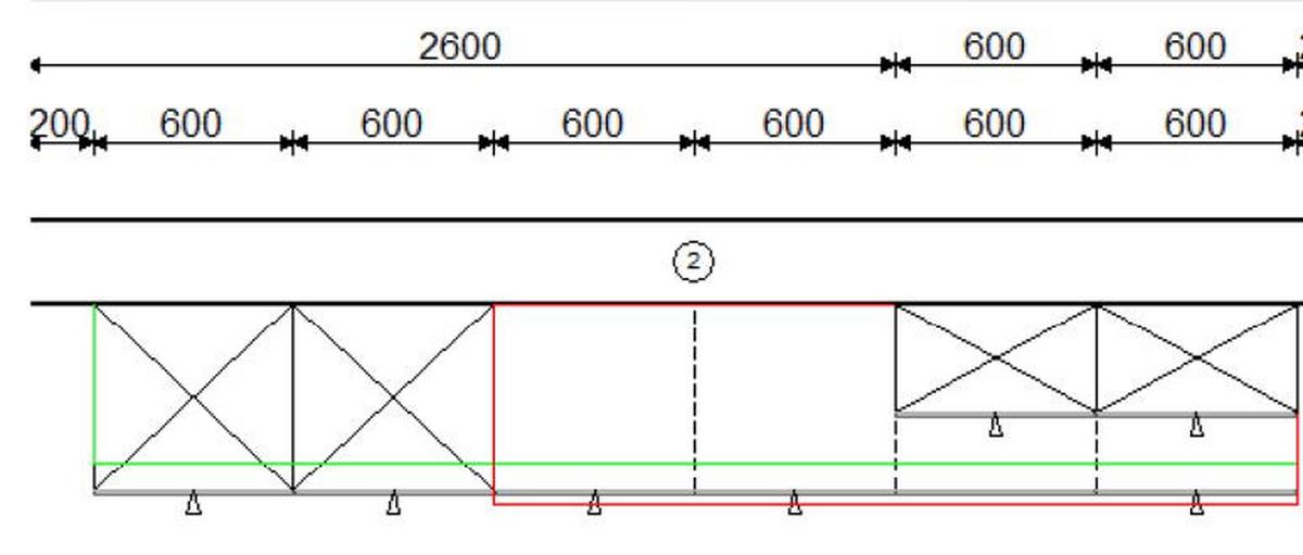 Plánovatelná kuchýň PN100/PN80 rozmer cca 360 cm