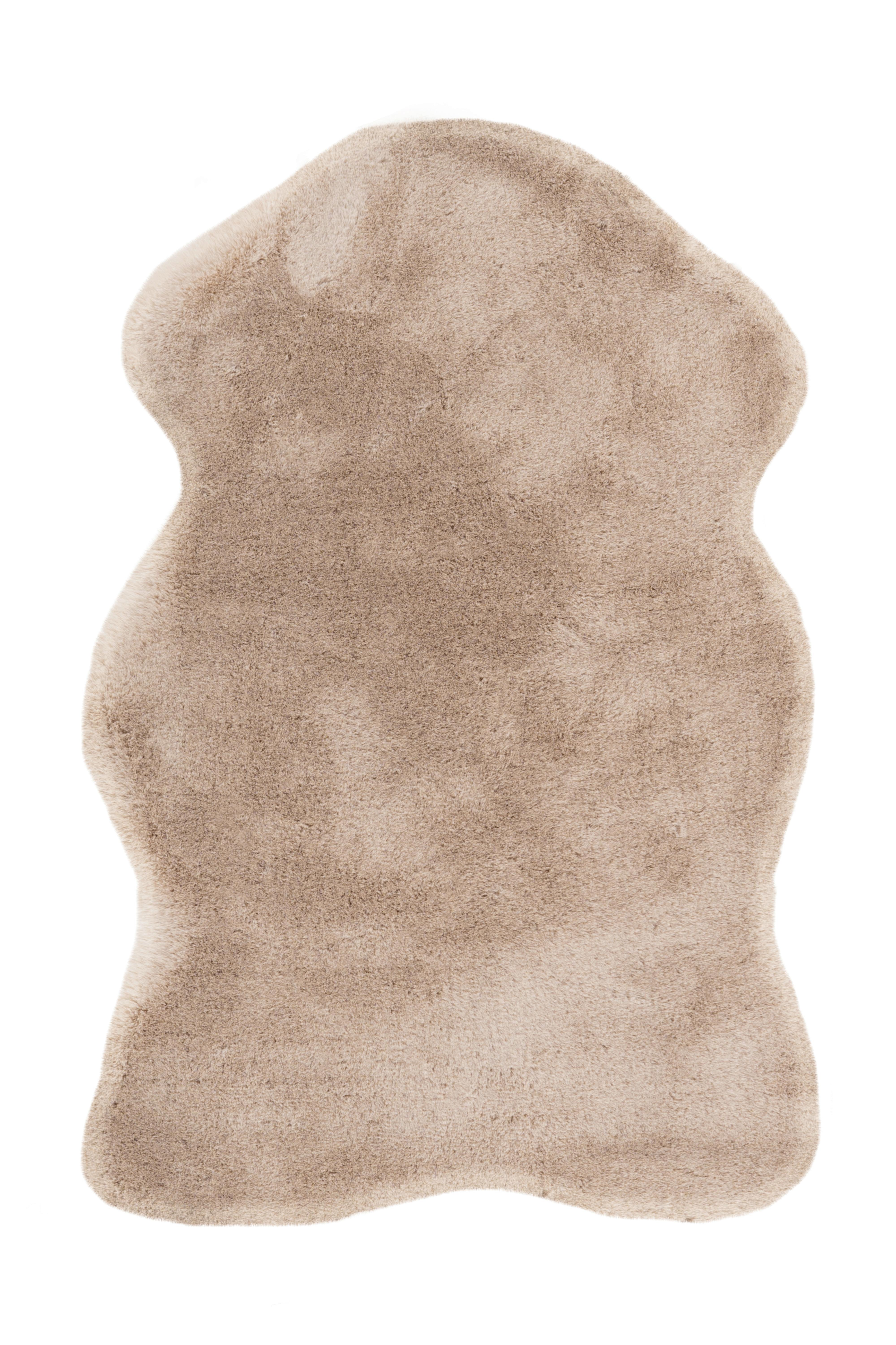 Kunstfell Rabbit Creme 60x90 cm Textil - Creme, Trend, Textil (60/90cm) - Kayoom