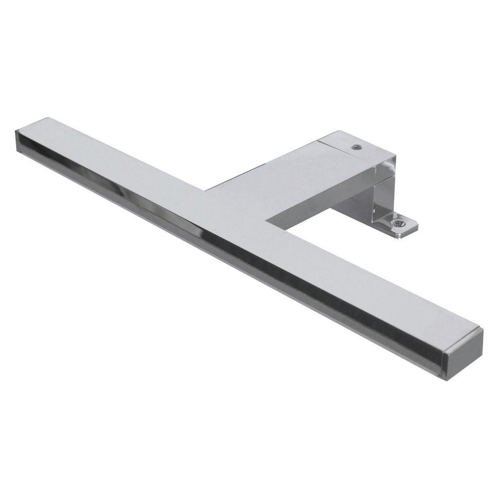 Aufbauleuchte B: 30 cm Chromfarben LED