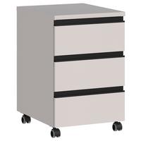 Rollcontainer Bedano Kaschmir B: 40cm - Kaschmir, MODERN, Holzwerkstoff/Kunststoff (40/63/50cm) - Germania