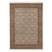 Orientalischer Webteppich Creme/Beige Herati 120x180 cm - Beige/Creme, KONVENTIONELL, Textil (120/180cm) - Cazaris