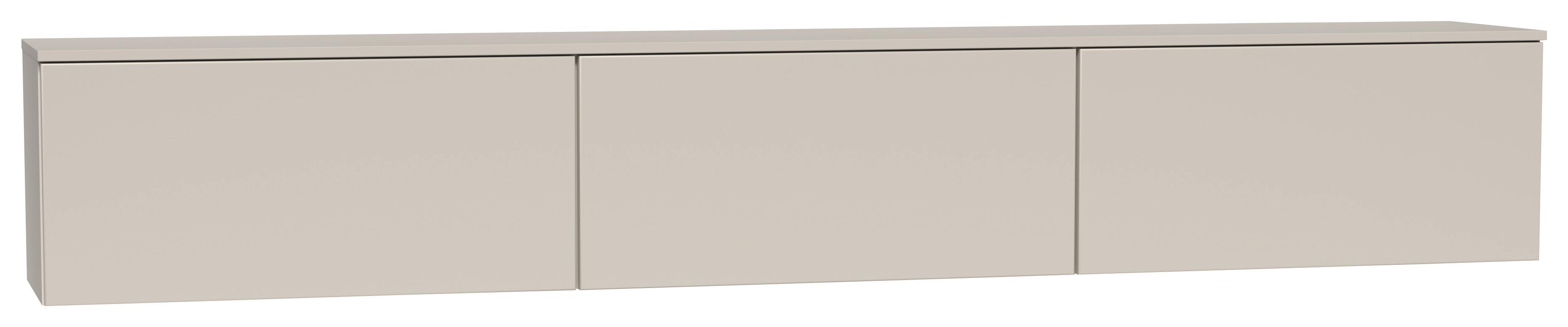 TV-Element Las Vegas Weiß B: 240 cm - Weiß, MODERN, Holzwerkstoff (240/36/37cm) - Vertico