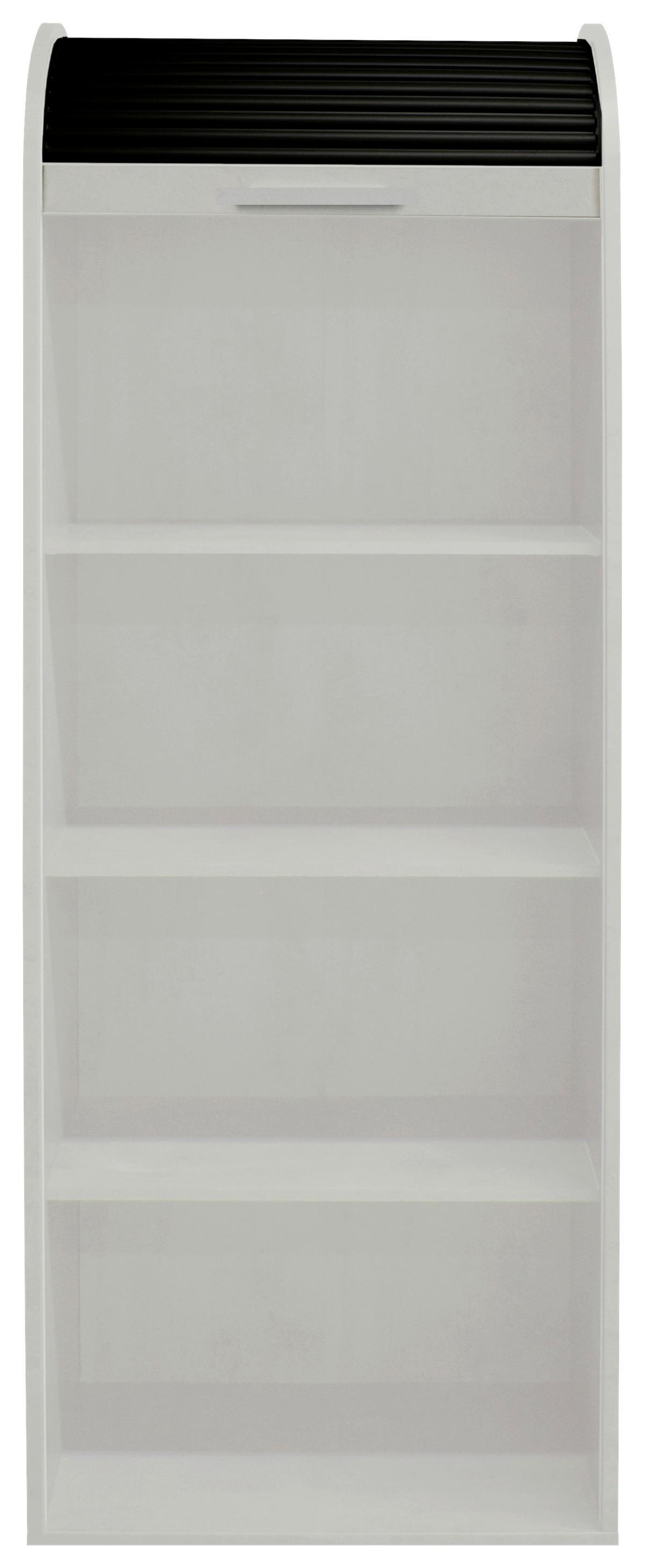 Aktesnchrank Hellgrau/Graphitfarben B:69 cm - Hellgrau/Graphitfarben, MODERN, Holzwerkstoff/Kunststoff (69/192/44cm) - Livetastic