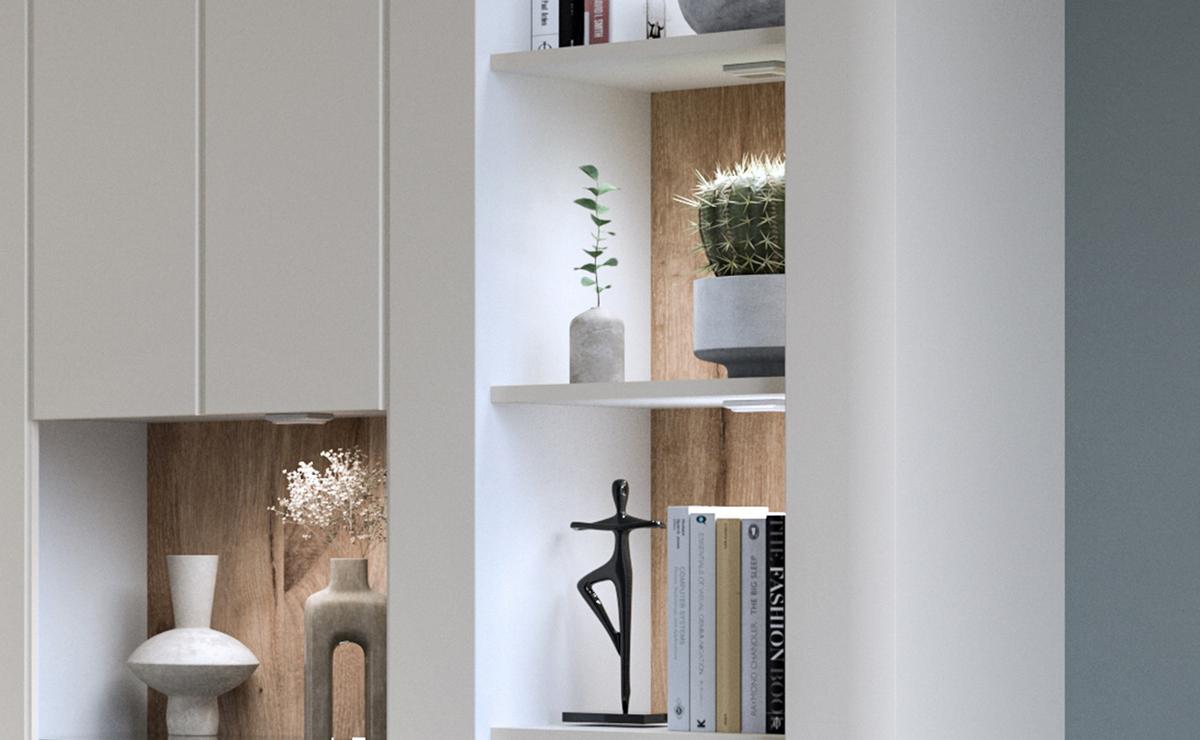 Einlegebodenbeleuchtungs-Set Light Up - Transparent, Basics, Kunststoff (22/8/5cm) - MID.YOU